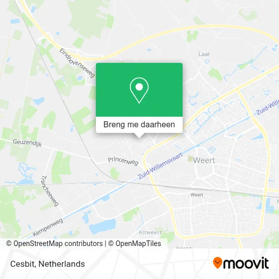 Cesbit kaart