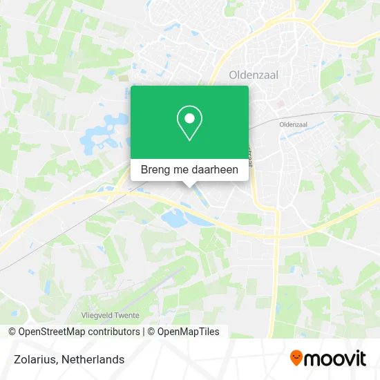 Zolarius kaart