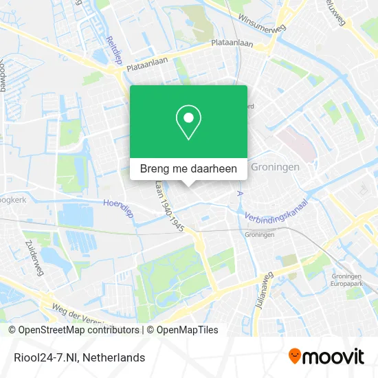 Riool24-7.Nl kaart