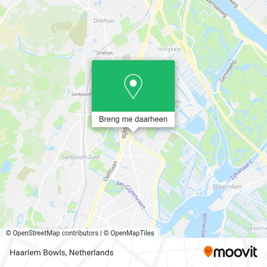 Haarlem Bowls kaart
