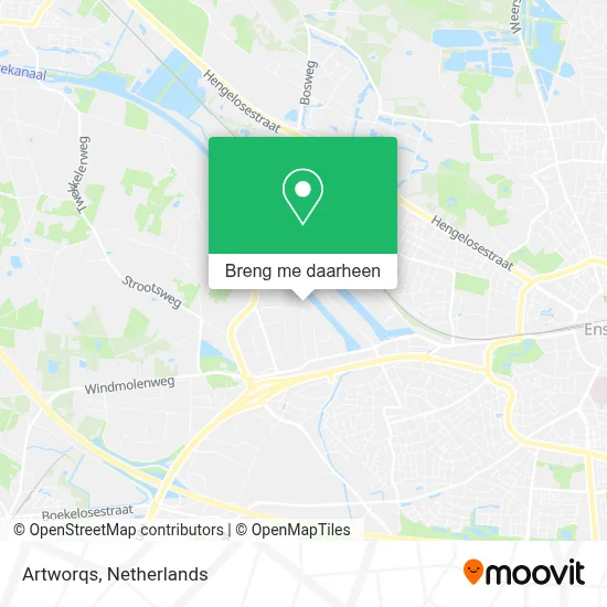 Artworqs kaart