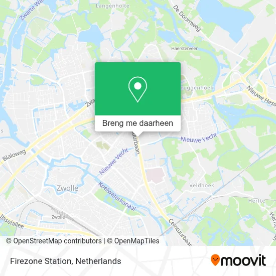 Firezone Station kaart