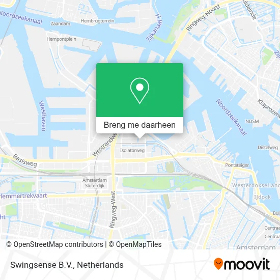 Swingsense B.V. kaart