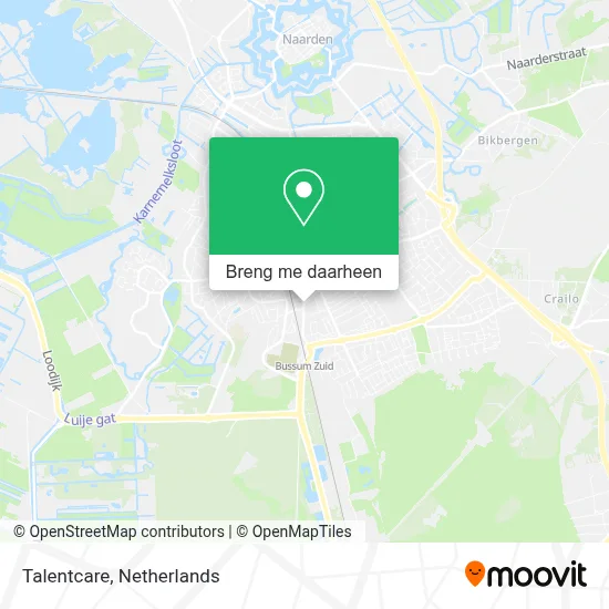 Talentcare kaart
