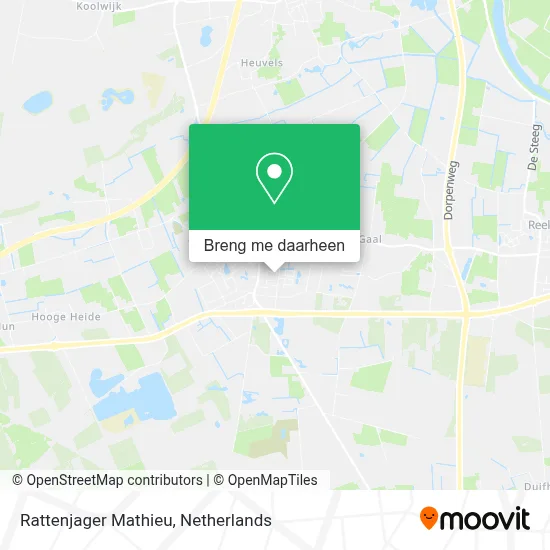 Rattenjager Mathieu kaart