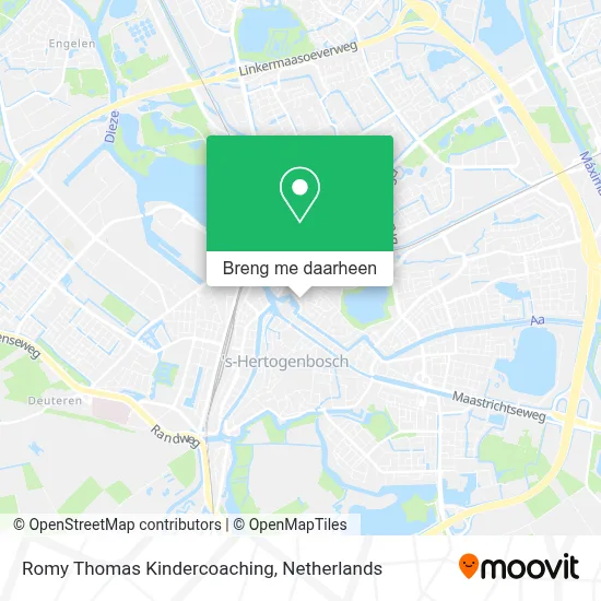 Romy Thomas Kindercoaching kaart