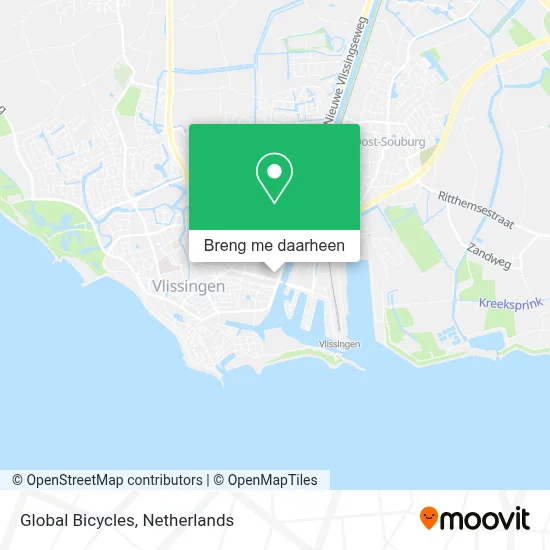 Global Bicycles kaart