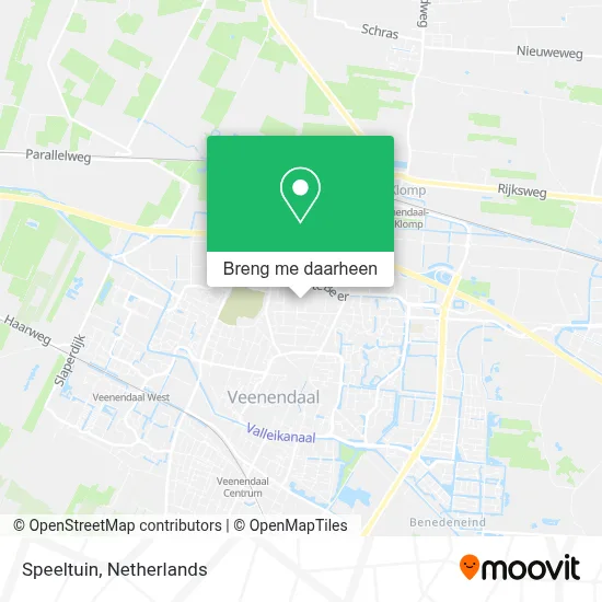 Speeltuin kaart