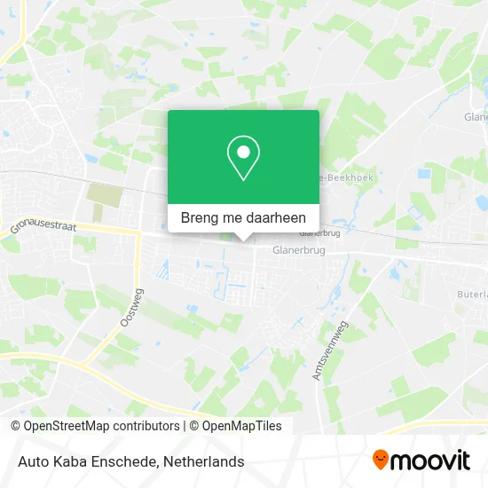 Auto Kaba Enschede kaart