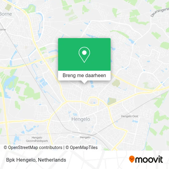 Bpk Hengelo kaart