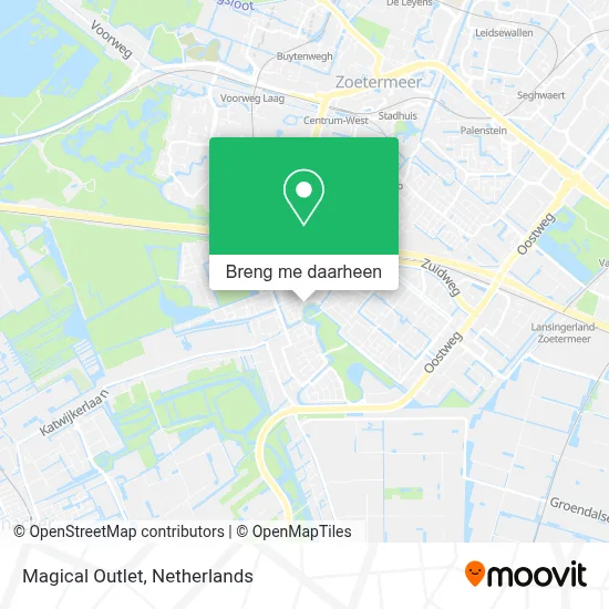 Magical Outlet kaart