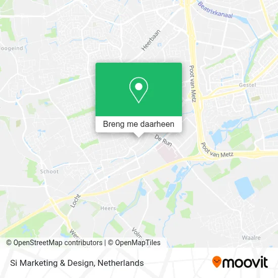 Si Marketing & Design kaart