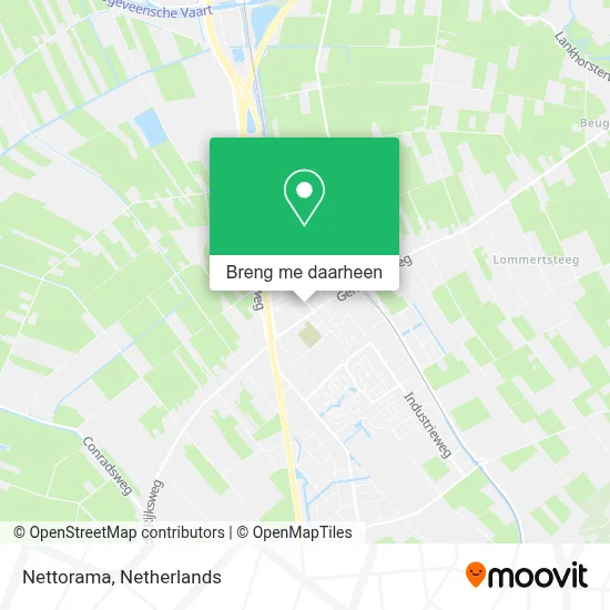 Nettorama kaart