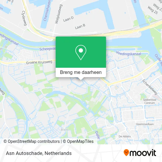 Asn Autoschade kaart
