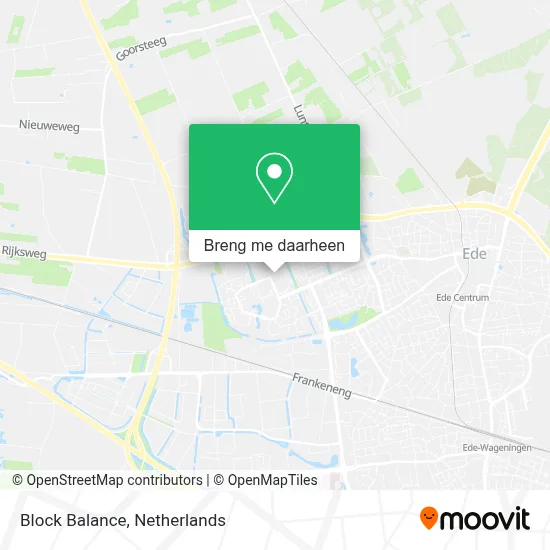 Block Balance kaart
