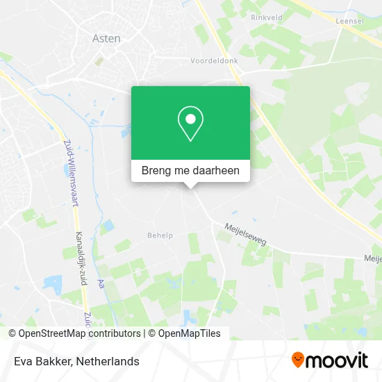 Eva Bakker kaart