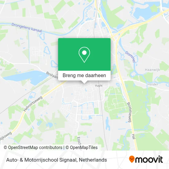 Auto- & Motorrijschool Signaal kaart