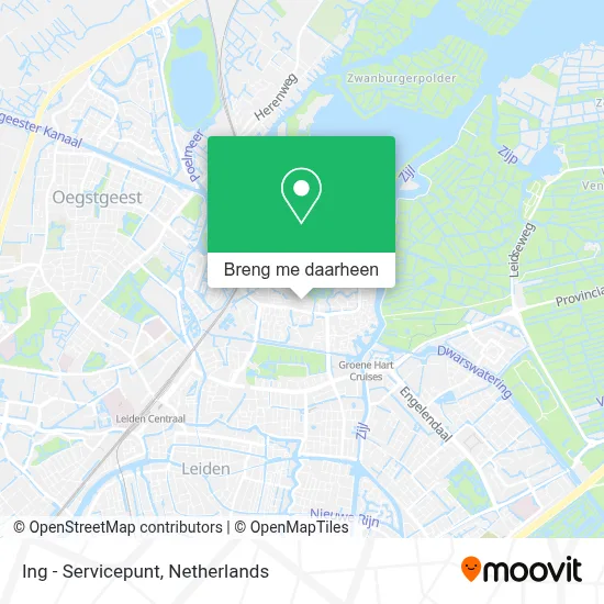 Ing - Servicepunt kaart