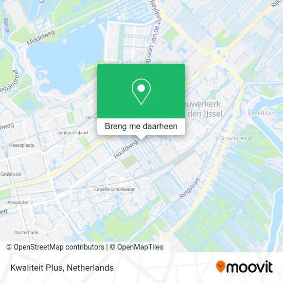 Kwaliteit Plus kaart
