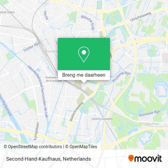 Second-Hand-Kaufhaus kaart