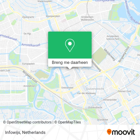 Infowijs kaart
