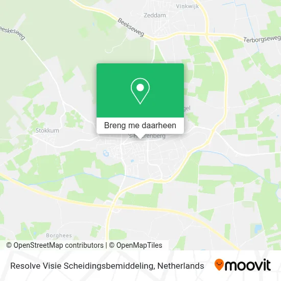 Resolve Visie Scheidingsbemiddeling kaart