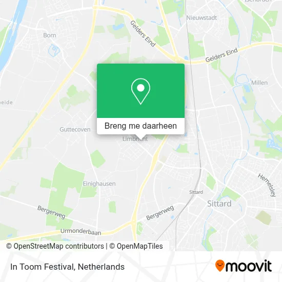 In Toom Festival kaart