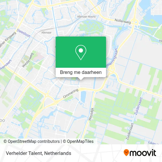 Verhelder Talent kaart
