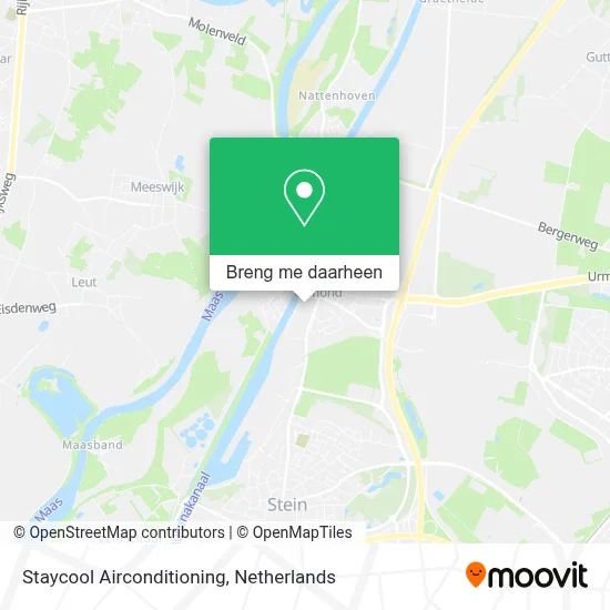 Staycool Airconditioning kaart