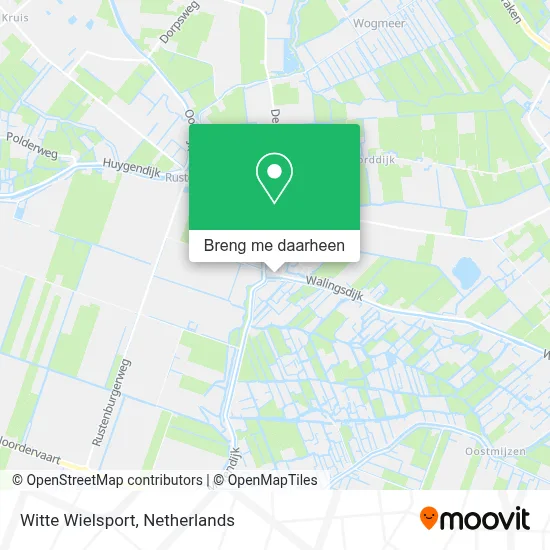 Witte Wielsport kaart