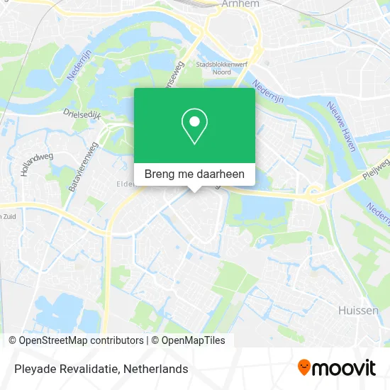 Pleyade Revalidatie kaart