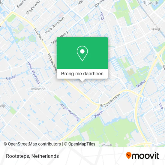 Rootsteps kaart