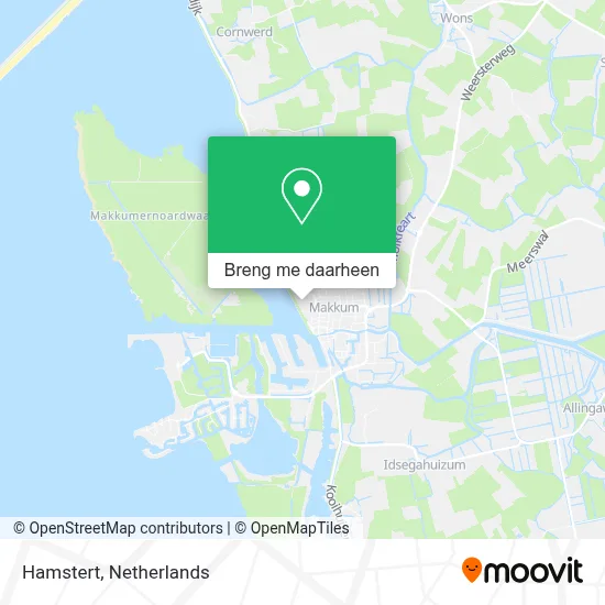 Hamstert kaart