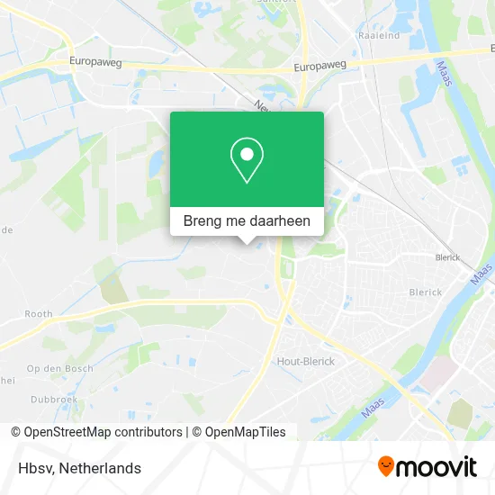 Hbsv kaart