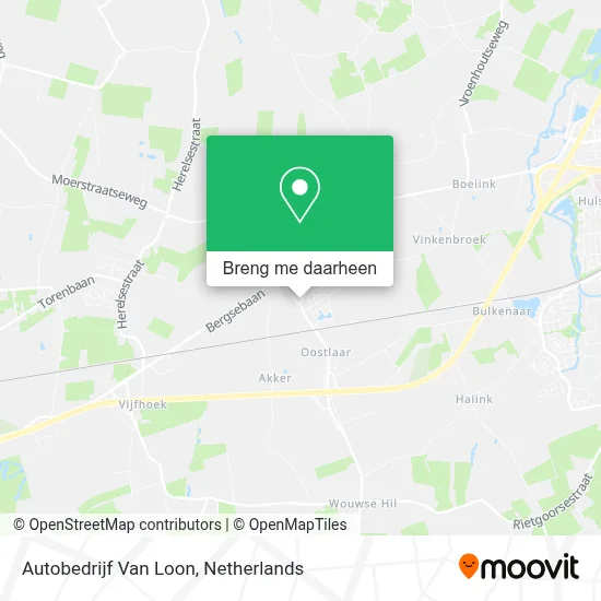 Autobedrijf Van Loon kaart