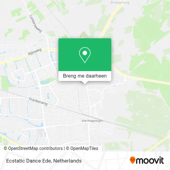 Ecstatic Dance Ede kaart