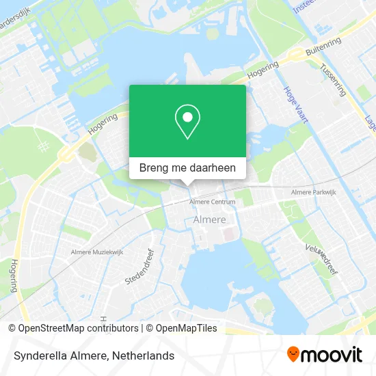Synderella Almere kaart