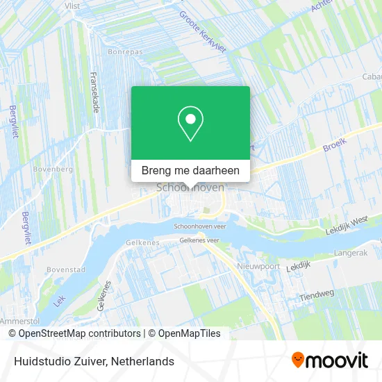 Huidstudio Zuiver kaart