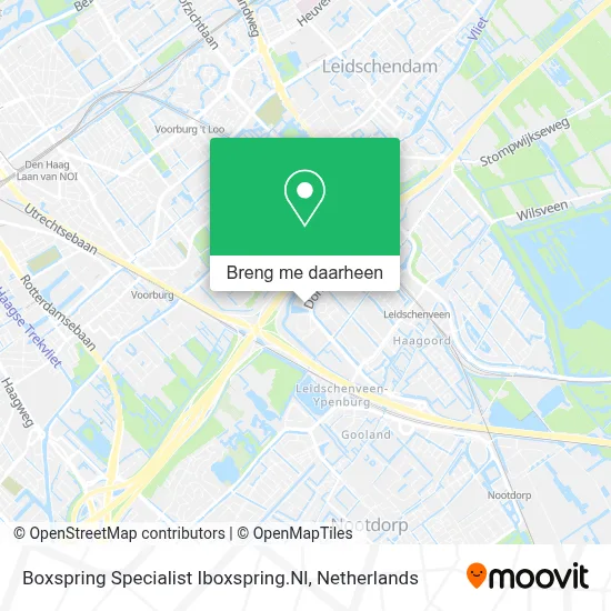 Boxspring Specialist Iboxspring.Nl kaart