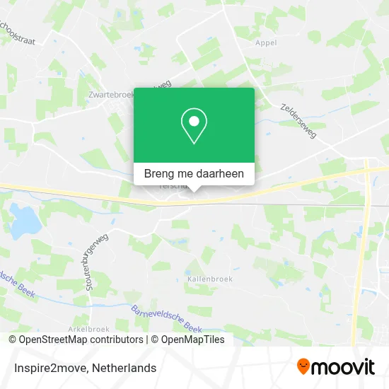 Inspire2move kaart