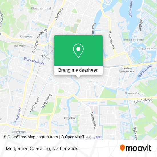 Medjemee Coaching kaart