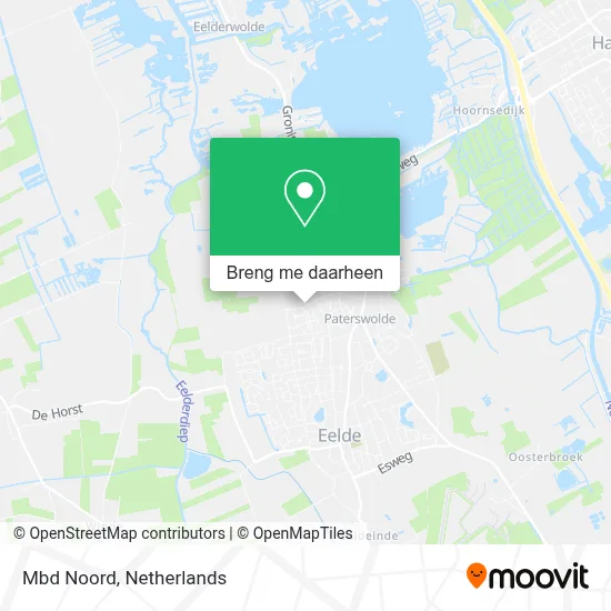 Mbd Noord kaart