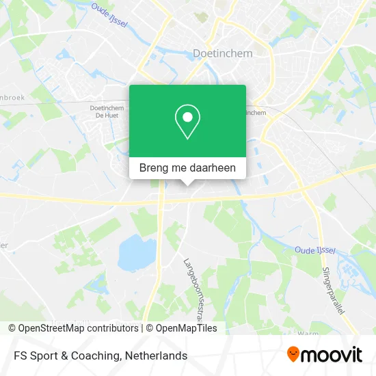 FS Sport & Coaching kaart