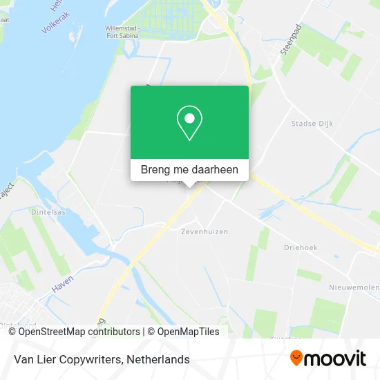Van Lier Copywriters kaart