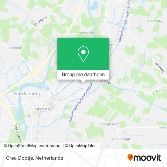 Crea-Dootje kaart
