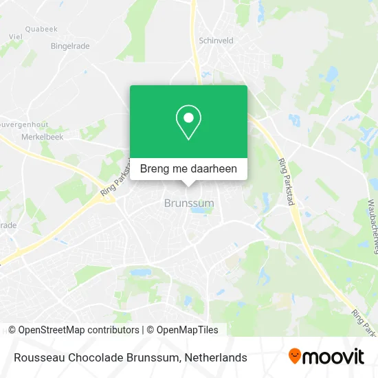 Rousseau Chocolade Brunssum kaart