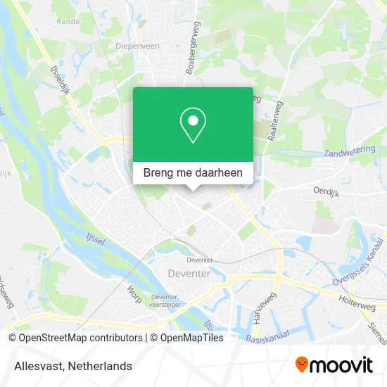 Allesvast kaart