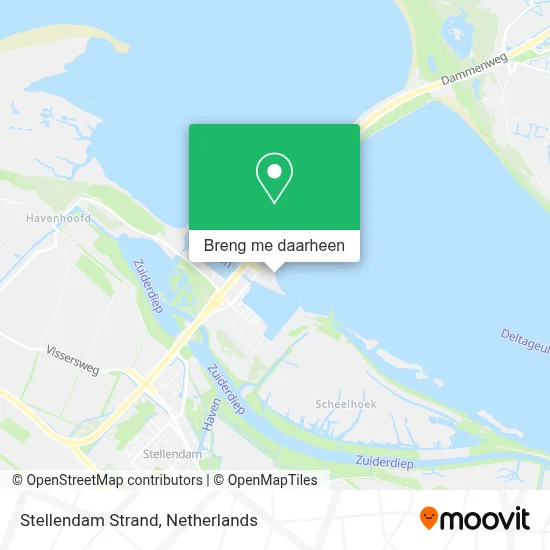 Stellendam Strand kaart