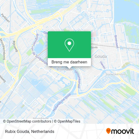 Rubix Gouda kaart
