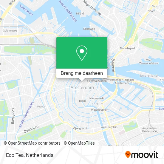 Eco Tea kaart